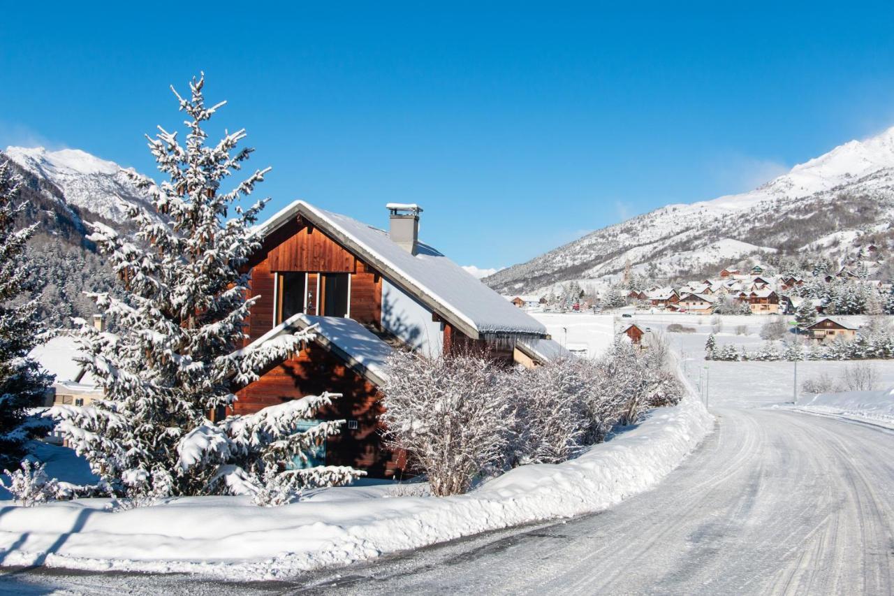 Chalet Premium -Acces Pied De Piste En Navette Saint-Chaffrey Exterior foto